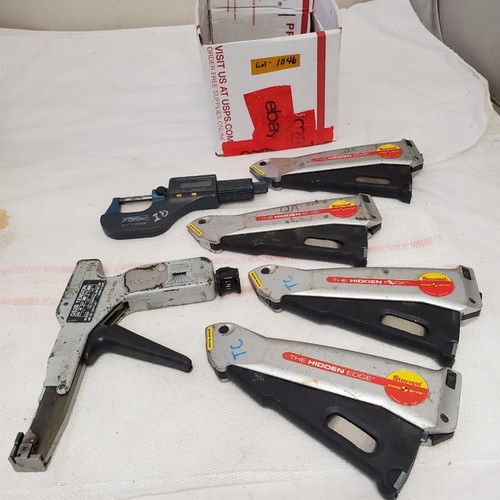 Lot of 6 Assorted Cable Tie Tensioners,Digital Micrometer, & more LOT-1046