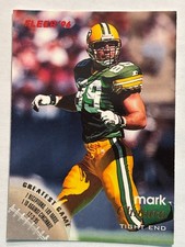 1996 Fleer #50 Mark Chmura Green Bay Packers