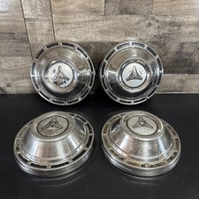 Nice 1965 - 1969 Dodge Coronet Charger Monaco Polara Dog Dish Hubcaps Mopar 10 Nice 1965 - 1969 Dodge Coronet Charger Monaco Polara Dog Dish Hubcaps Mopar 10