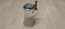 RASTAL Kristallglaskrug mit Zinndeckel