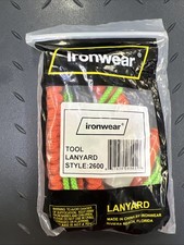 Ironwear Tool Lanyard, Hi-Vis Orange, Part 26...