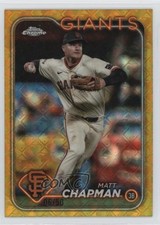2024 Topps Chrome Logofractor Edition Gold Refractor 6/50 Matt Chapman #81 1ot1