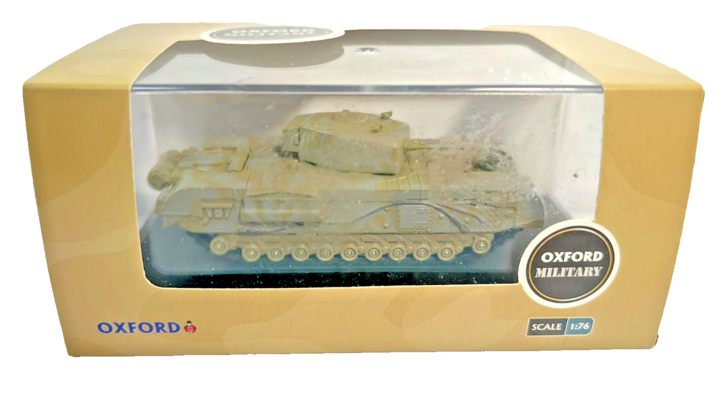 Oxford Diecast 76CHT003 Churchill Tank 1942 RAC Tunisia 1943 OO Gauge - New RARE