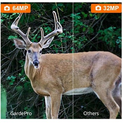 A3S 2-Pack Non-Cellular Cams: Enhanced Low-Light, 64MP Photo