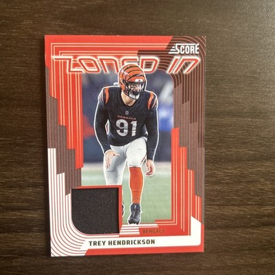 TREY HENDRICKSON 2025 Score Football Zoned In Jersey #ZON-THN