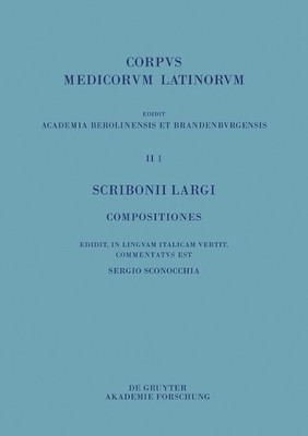 Sergio Sconocchia Scribonii Largi Compositiones (Gebundene Ausgabe) (US IMPORT)