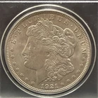 1921 Morgan Silver Dollar $1 0.9 Fine Silver Philadelphia Business Strike KM#110