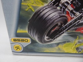 Vintage 1999 LEGO Technic 8520 Throwbots Millennia Motorcycle Slizers Sealed