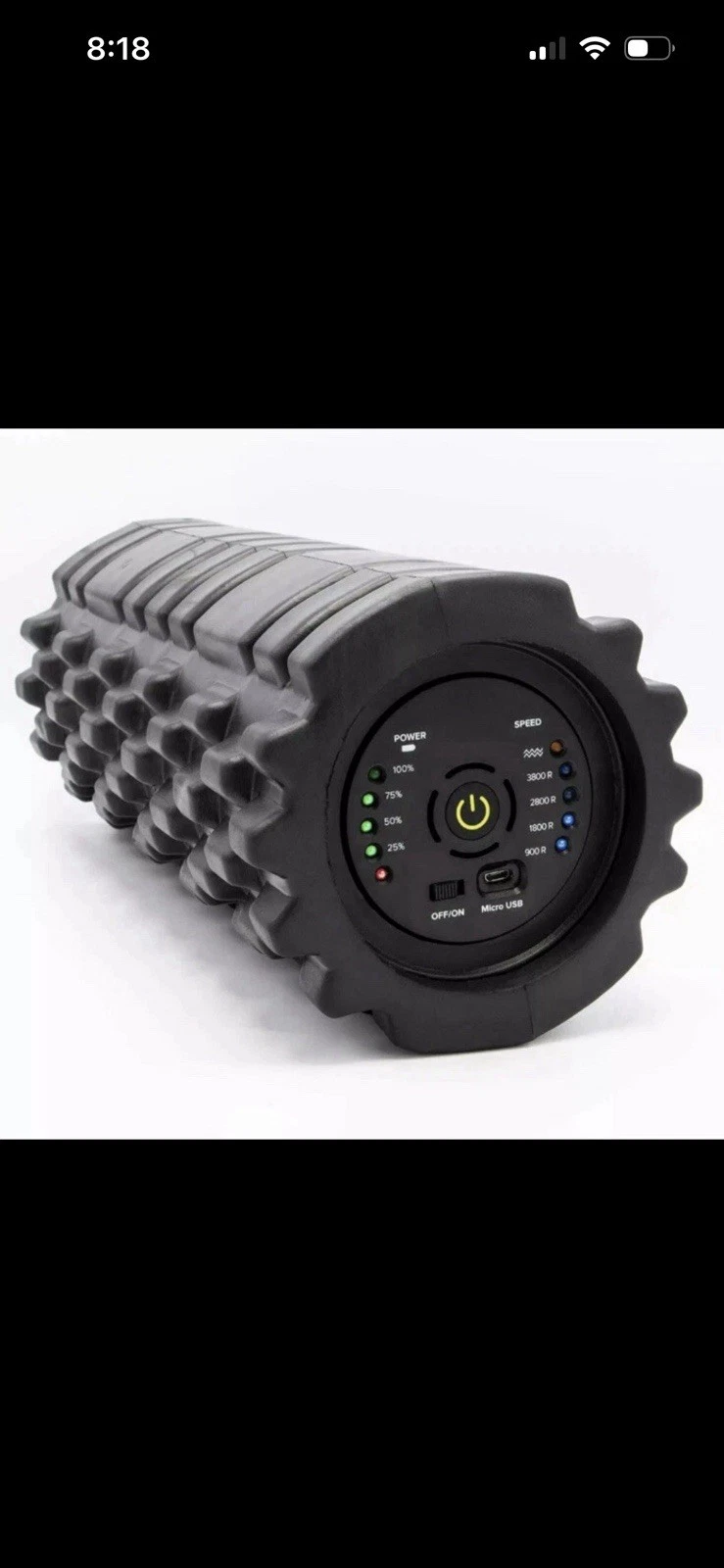 KoreHealth Vibrating Foam Roller KoreSurge Deep Tissue Massager
Opens in a new window or tab