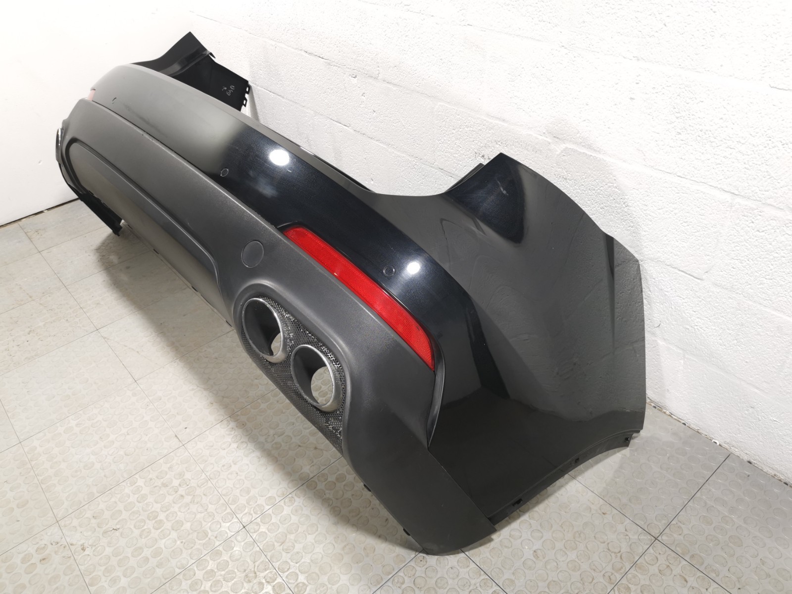 Maserati Levante 2018 Rear Bumper Black