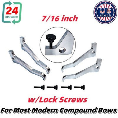 7/16 ''Linear Bow Press Finger w/Lock Screw 4 xFor Most Modern Compound Bows 