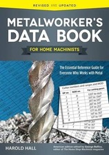 Harold Hall Metalworker's Data Book for Home Machinists (Paperback)