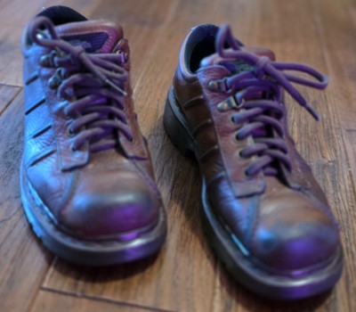Vintage Dr. Doc Martens Chunky 9764 Oxford Brown Leather 