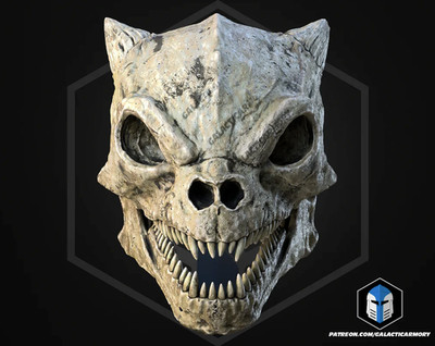 Bossk Kopf/ Skull Trophy Life Size 34cm Star Wars Trandoshan | 3D Cosplay DIY