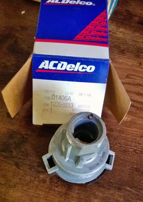 #ad 1 AC DELCO GM Ignition Switch Assembly AC #D1406A GM #12356033 OEM part NOS $19.99
