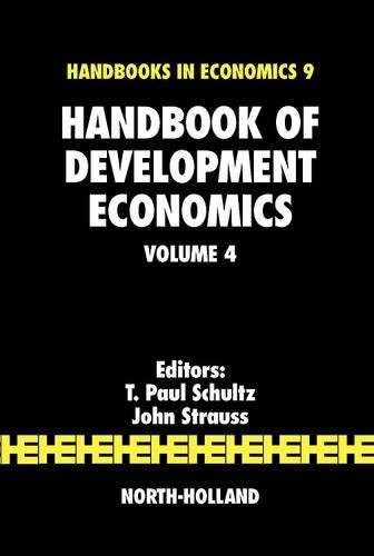 Handbook of Development Economics: v. 4, Schultz, Strauss 9780444531001 New,#
