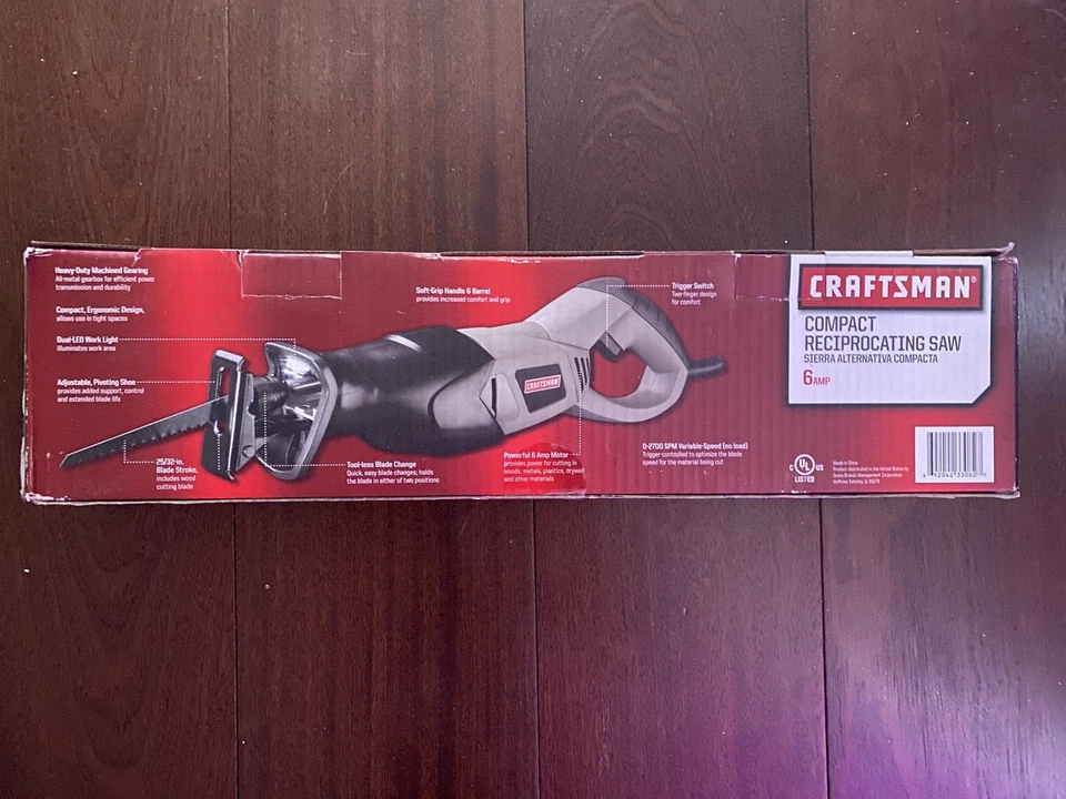 Craftsman Compact Reciprocating Saw - New Sealed - Image 2 of 4