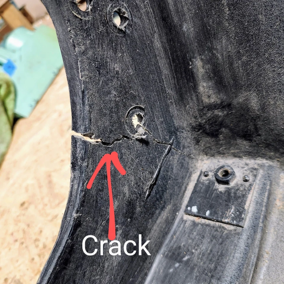 C3 Corvette Asiento Cubo Parte Inferior Almeja Inferior Carcasa Marco Montaje DEFECTOS 79-82 OEM Foto 2 de 4