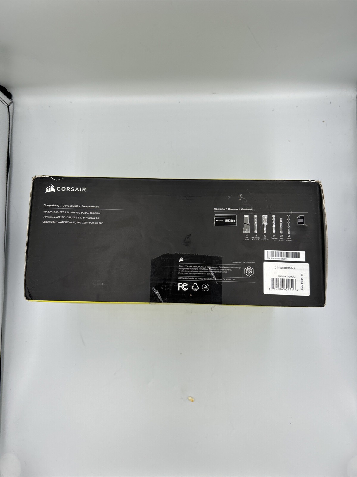 Corsair RM750x 750W 80 Gold Fully Modular ATX PSU 3