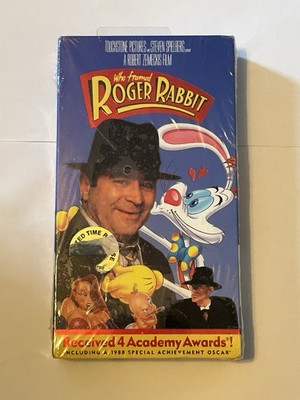 Sealed Who Framed Roger Rabbit VHS 1988