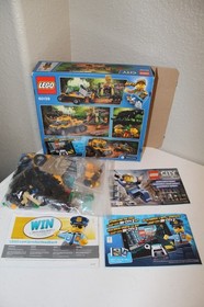 LEGO City 60159 Jungle Halftrack Mission 100% Complete with box