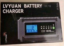 Battery Charger 12V 10A, Smart Car Trickle Charger Fully Automatic Maintainer