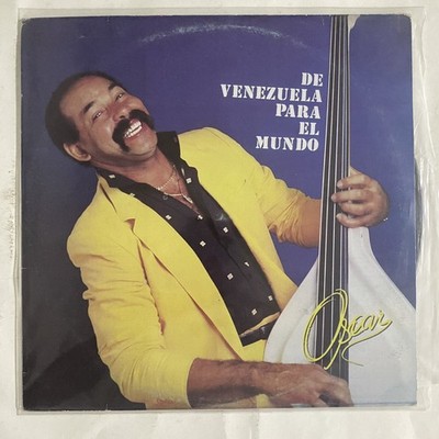 OSCAR DˋLEON - DE VENEZUELA PARA EL MUNDO - 1987 VENEZUELAN LP, SALSA