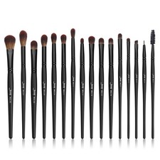 Eye Brushes Set, Vegan Makeup Brushes with Concealer Powder Eyeshadow Blendin...