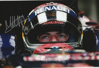 Rare Max Verstappen Signed 12"x8" Formula One Racing Motor Sport Red Bull Photo