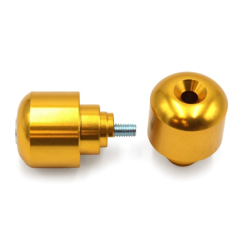 Free Shipping Handlebar Weights V Parts Aluminum Gold For Motorcycle Spare Parts