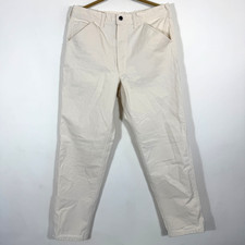 Stan Ray Mens Utility Workwear Pants Ivory Size 33 Made In USA