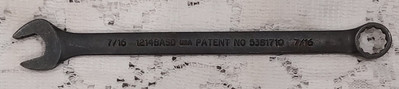 PROTO 1214BASD Anti-slip Design Combination Wrench 7/16  12 Point  USA 7'' Long