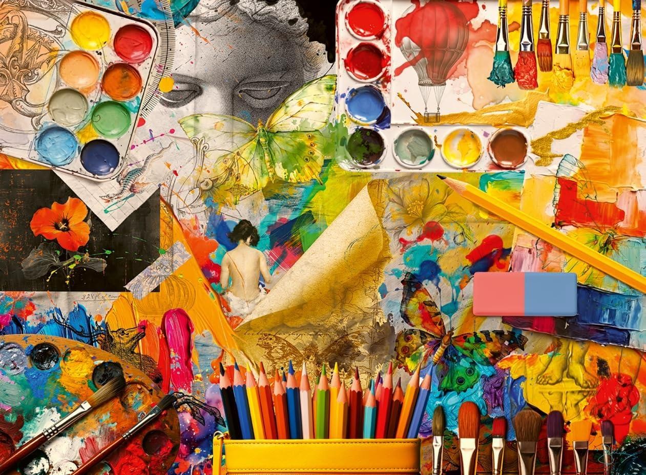 Ravensburger Art Studio Jigsaw Puzzle (500 Pieces)