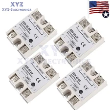 4pc SSR-40 DA 40A 250V Solid State Relay Module 3-32V DC to AC24V-380V Relay USA