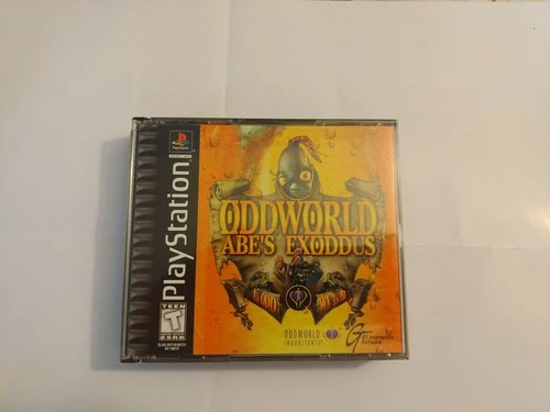 Oddworld: Abe's Exoddus (Sony PlayStation 1, 1999) 2-Disc Complete CIB