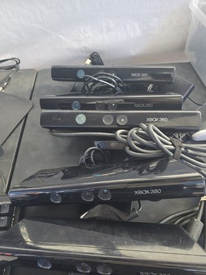Microsoft Kinect Motion Sensors Lot - Black, USB Wired for Xbox 360