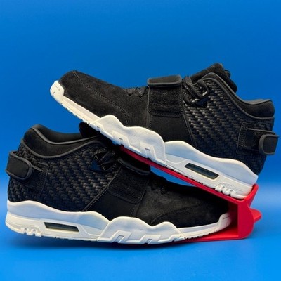 Nike Air Trainer V. Cruz Black Suede Woven 777535-004 Size 12