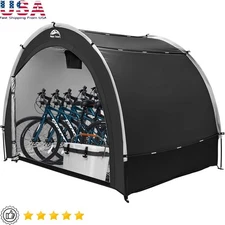 Large Capacity Bike Storage Shed Waterproof Outdoor Tent Easy Setup Portable New