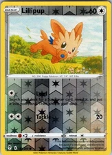 Lillipup Reverse Holo Common SWSH07: Evolving Skies 133/203 MP