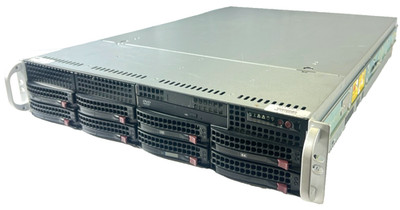 Supermicro X8DTN+-F CSE-825 8-Bay LFF Server 2*Xeon E5660 @ 2.80GHz 72GB *NO HDD