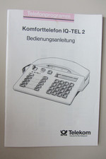 Bedienungsanleitung Deutsche Telekom Festnetz Telefon IQ - Tel 2