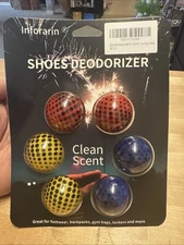 Iforarin Shoes Deodorizer Balls,  Deodorizes & Refreshes, Clean Scent
