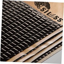 Black 80 mil 2mm Car Sound Deadening mat - Butyl Automotive Sound 36 sqft
