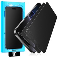 2 Pack Matte Privacy Screen Protector for iPhone 16 Plus/15 Plus 6.7" - Anti-Spy