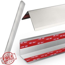 DRSART Wall Corner Guard 2x2x48 Silver 10 Pack