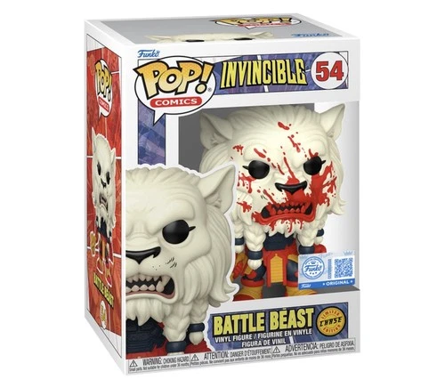 Funko POP! Invincible Battle Beast #54 Chalice CHASE With Protector!!