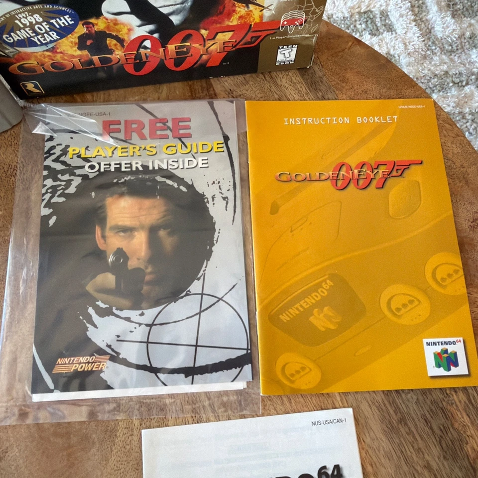 N64 Goldeneye 007 FULLY Complete In Box Nintendo CIB Tested Authentic CLEAN - Image 2 of 4