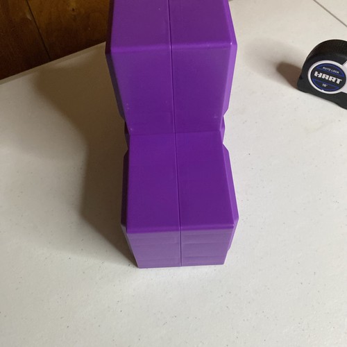 Tetris Tumble XL Spiel Ersatz Oversized Tetrimino Stück Blöcke Lila T - Bild 5 von 8