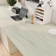Neutral Wood Contact Paper for Countertops Waterproof Desk Wallpaper Peel and...