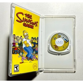 The Simpsons (PSP PlayStation Portable)Works Complete CIB🔥Nice!